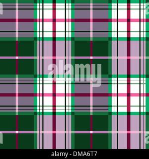 Karierte Tartan-Muster Stock Vektor