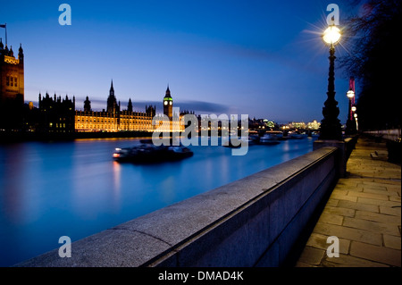 Häuser von Parlament, Westminster, London, England Stockfoto