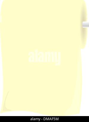 Abbildung Toliet Rollenpapier Stock Vektor