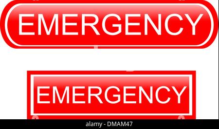 Rettungszeichen-Symbol Stock Vektor