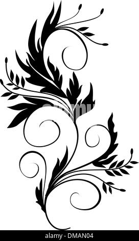 Floral Ornament - Design-element Stock Vektor