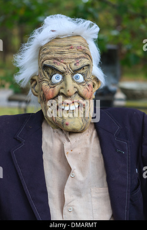 Puppen an Halloween auf Cape Cod in Massachusetts Stockfoto