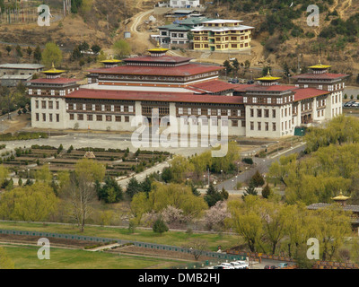 Das neue bhutanischen Parlamentsgebäude in Thimphu, Bhutan Stockfoto