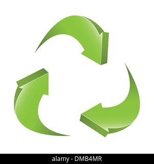 grüner Pfeil Stock Vektor