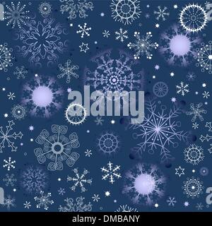 Dunkel blau sich wiederholende Muster Stock Vektor