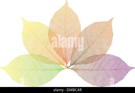 Herbstlaub, Vektor Stock Vektor