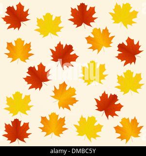 Herbst nahtlose Hintergrund Stock Vektor
