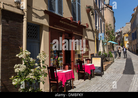 MAIN STREET GRANDE RUE, VIEUX-MERGEL (ALT MARLY) VIERTEL, MARLY-LE-ROI, YVELINES (78), FRANKREICH Stockfoto