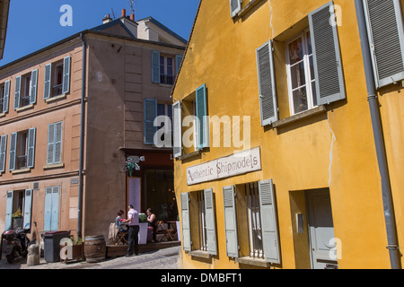 MAIN STREET GRANDE RUE, VIEUX-MERGEL (ALT MARLY) VIERTEL, MARLY-LE-ROI, YVELINES (78), FRANKREICH Stockfoto