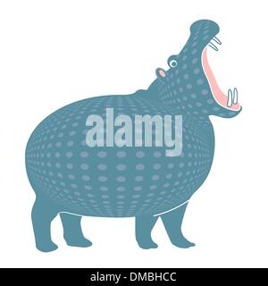 Nilpferd Stock Vektor