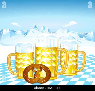 Bayerisches Bier Stock Vektor