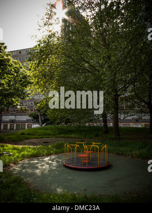 Heygate Wohnsiedlung in Süd-London Stockfoto