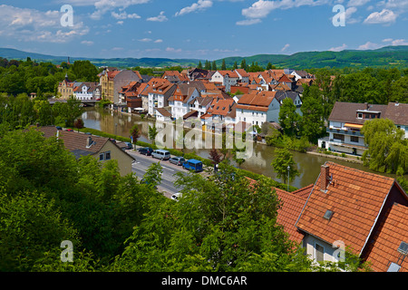 Altstadt im Stadtteil Brueckenhausen, Eschwege, Hessen, Deutschland Stockfoto