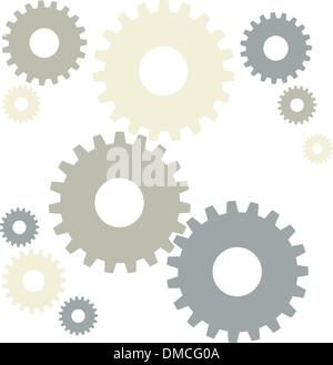 graue Gänge Stock Vektor