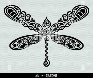 Libelle Schmuck Vektor Stock Vektor
