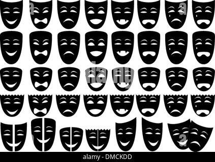 Masken Stock Vektor