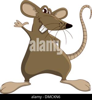 Niedliche Cartoon-Maus Stock Vektor