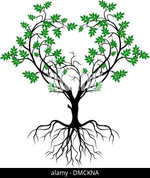 Baum Silhouette Stock Vektor