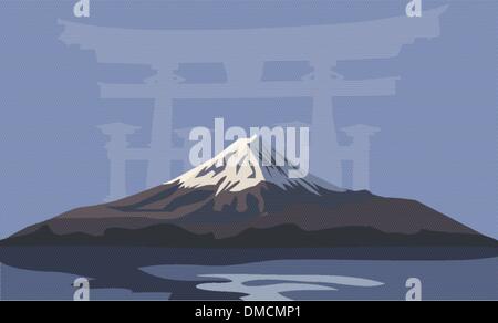 Mount Fuji Stock Vektor