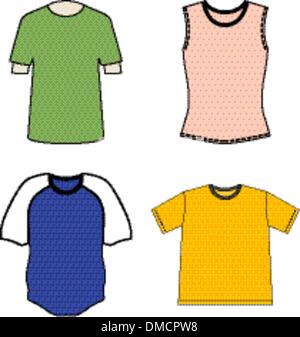 T-Shirt-Design-Vorlagen Stock Vektor
