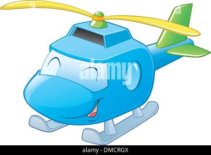 Cartoon-Hubschrauber Stock Vektor