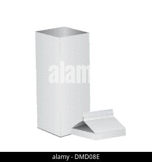Kartonverpackung Stock Vektor