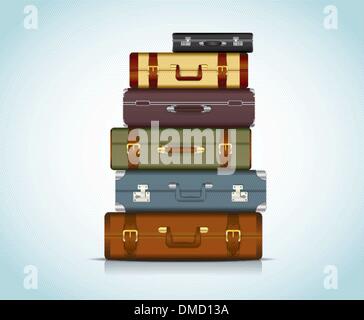 Reisekoffer Stock Vektor