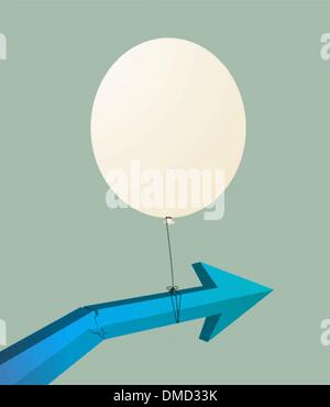 Nachhaltiges Wirtschaften Stock Vektor