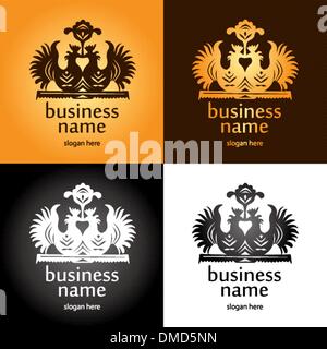 Logo-design Stock Vektor