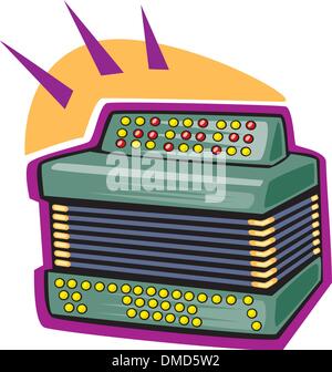 Akkordeon Stock Vektor