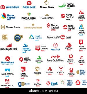 vielseitige Sammlung von universelle Symbole Zeichen logos Stock Vektor