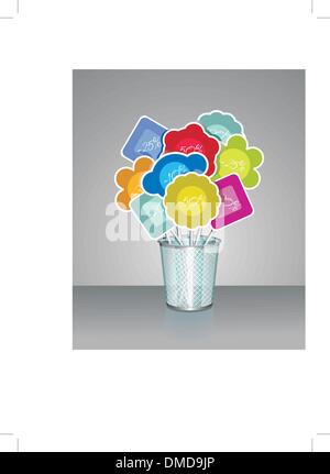 Vektor-Verkauf-Etiketten Stock Vektor