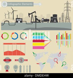 Infografik-Elemente Stock Vektor
