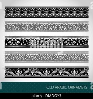 Nahtlose islamischen Grenzen Stock Vektor