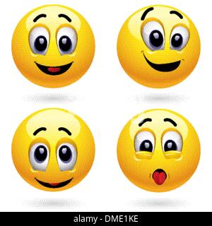 Smileys Stock Vektor