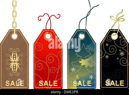 Set bunte Etiketten Stock Vektor