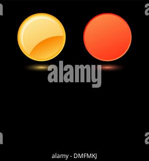 Vektor-glänzend-Kreise Stock Vektor