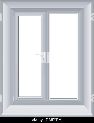 Vektor-Illustration eines Fensters Stock Vektor