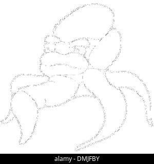 Braune Octopus Stock Vektor