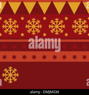 Weihnachten nahtlose Muster Stock Vektor