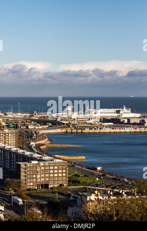 Der Hafen von Dover Fähre Terminal, Kent, UK Stockfoto