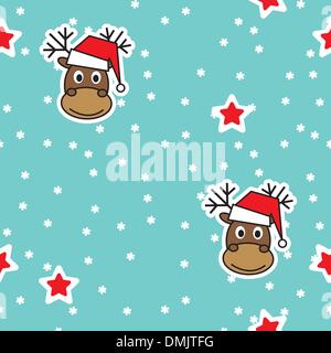 Nahtlose Winter Muster, Weihnachten Stock Vektor