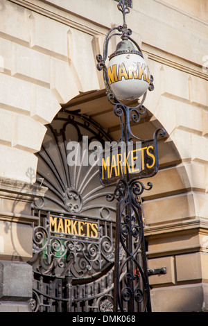 Guildhall Markt, Bath, Somerset, England, Vereinigtes Königreich Stockfoto