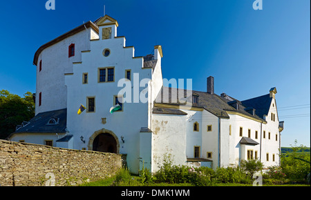 Burg Wolkenstein, Erzgebirge District, Sachsen, Deutschland Stockfoto