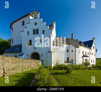 Burg Wolkenstein, Erzgebirge District, Sachsen, Deutschland Stockfoto