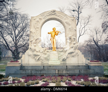 Strauss im Schneesturm Stockfoto