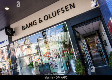 & Olufsen Bang Shops in Reading, Berkshire, England, GB, UK. Stockfoto