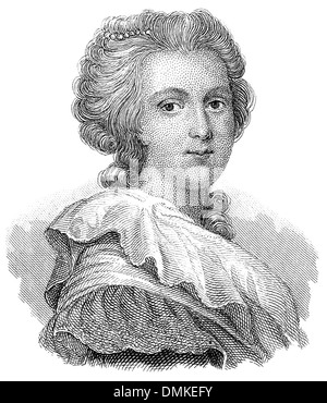 Marie Antoinette oder Maria Antonia Josepha Johanna, 1755-1793, Königin von Frankreich, französische Revolution Stockfoto