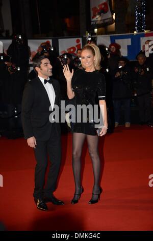 Cannes, Frankreich. 14. Dezember 2013. CANNES, Frankreich - Dezember 14: ADRIANA KAREMBEU besuchen Sie den 15. NRJ Music Awards am Palais des Festivals am 14. Dezember 2013 in Cannes, Frankreich. Bildnachweis: Friedrich Injimbert/ZUMAPRESS.com/Alamy Live-Nachrichten Stockfoto