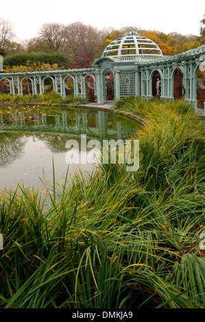 Old Westbury Gardens Haus auf Long Island NY Stockfoto
